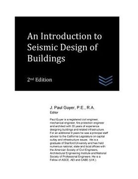portada An Introduction to Seismic Design of Buildings (en Inglés)