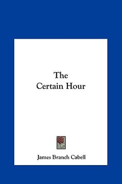 portada the certain hour (en Inglés)