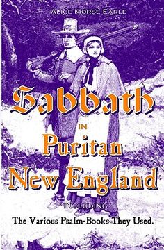 portada the sabbath in puritan new england (in English)