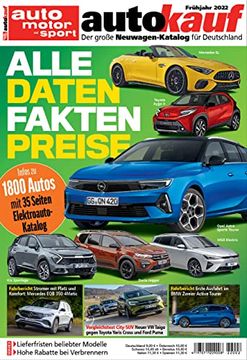 portada Autokauf 02/2022 Frühjahr: Der Große Neuwagen-Katalog für Deutschland (en Alemán)