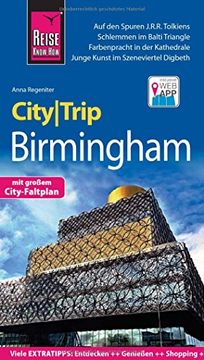 portada Reise Know-How Citytrip Birmingham: Reiseführer mit Stadtplan und Kostenloser Web-App (en Alemán)