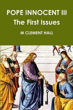 portada POPE INNOCENT III The First Issues (en Inglés)