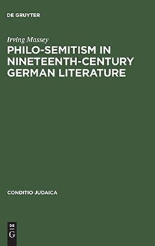 portada Philo-Semitism in Nineteenth-Century German Literature (Conditio Judaica) (en Inglés)
