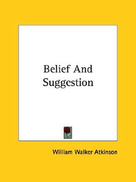 portada belief and suggestion (in English)