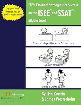 portada Etp's Essential Strategies for Success on the Isee and Ssat: Middle Level (en Inglés)