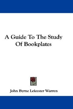 portada a guide to the study of bookplates (in English)