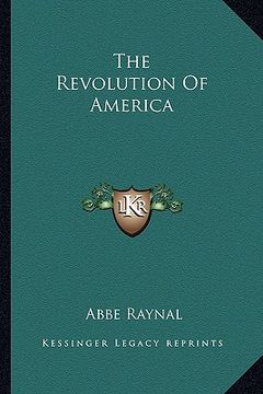 portada the revolution of america the revolution of america (en Inglés)