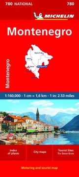 portada Montenegro - Michelin National map 780 