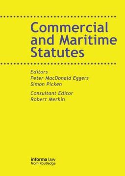 portada Commercial and Maritime Statutes (en Inglés)
