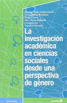 portada Investigacion Academica en Ciencias Sociales Desde una Perspectiva de Genero