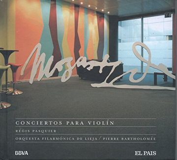 portada Cd Libro Mozart 250 Aniversario 23. Conciertos Para Violín