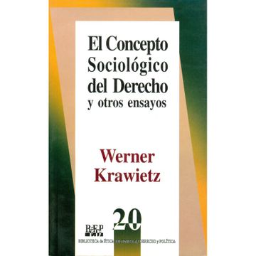 portada El Concepto Sociológico del Derecho y otros EnsayosOS, EL