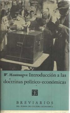 portada Introducción A Las Doctrinas Político-Económicas.
