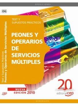 portada Peones y Operarios de Servicios Múltiples. Test y Supuestos Prácticos (Colección 91) (in Spanish)