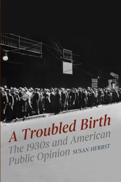 portada A Troubled Birth: The 1930S and American Public Opinion (Chicago Studies in American Politics) (en Inglés)