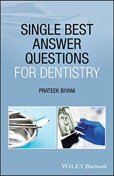 portada Single Best Answer Questions for Dentistry (en Inglés)