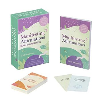 portada Manifesting Affirmations Book & Card Deck (en Inglés)