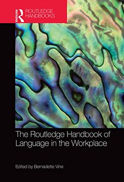 portada The Routledge Handbook of Language in the Workplace (Routledge Handbooks in Applied Linguistics) (en Inglés)