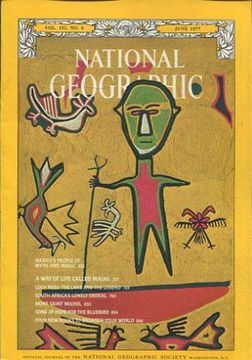 portada NATIONAL GEOGRAPHIC. VOL. 151, Nº 6. JUNE 1977. MEXICO'S PEOPLE OF MYTH AND MAGIC.