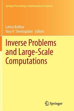 portada Inverse Problems and Large-Scale Computations (en Inglés)