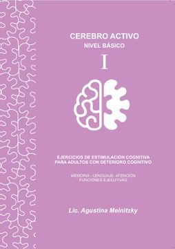 portada Cerebro Activo Nivel Básico 1. Ejercicios de Estimulación Cognitiva Para Adultos (in Spanish)