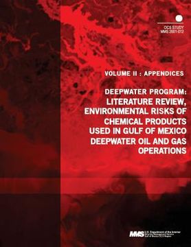 portada Deepwater Program: Literature Review, Environmental Risks of Chemical Products Used in Gulf of Mexico Deepwater Oil and Gas Operations, V (en Inglés)