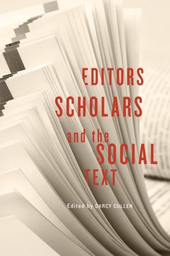 portada Editors, Scholars, and the Social Text (in English)