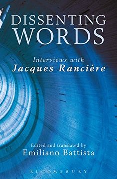 portada Dissenting Words: Interviews with Jacques Ranciere