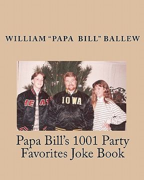 portada papa bill's 1001 party favorites joke book (en Inglés)