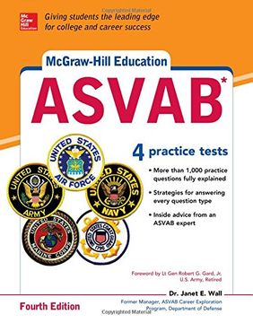 portada McGraw-Hill Education ASVAB, Fourth Edition (Mcgraw Hill's Asvab)