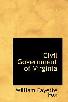 portada civil government of virginia (en Inglés)