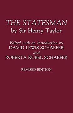 portada The Statesman: By sir Henry Taylor Revised Edition (en Inglés)