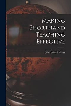 portada Making Shorthand Teaching Effective (en Inglés)