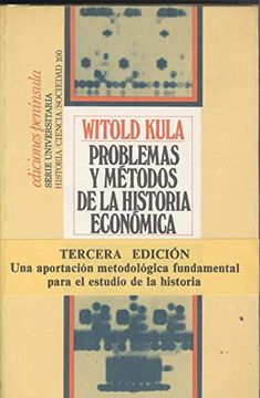 portada Problemas y métodos de la historia económica (HISTORIA, CIENCIA Y SOCIEDAD)