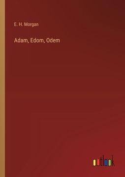 portada Adam, Edom, Odem (in English)