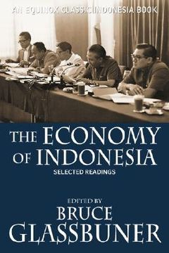 portada the economy of indonesia: selected readings (en Inglés)