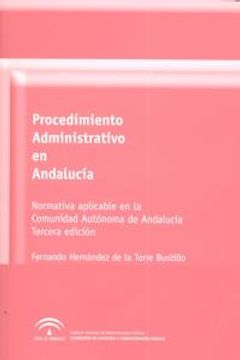 portada Procedimiento Administrativo En Andalucia 3¦Ed