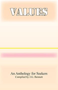 portada Values: An Anthology for Seekers (en Inglés)