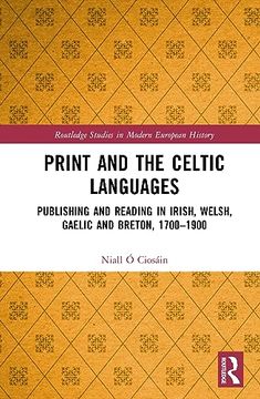 portada Print and the Celtic Languages (Routledge Studies in Modern European History) (en Inglés)