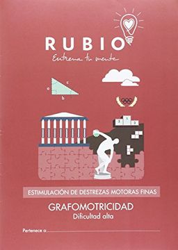 ESTIMULACIÓN DESTREZAS MOTORAS FINAS: GRAFOMOTRICIDAD DIFICULTAD ALTA