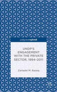 portada Undp's Engagement with the Private Sector, 1994-2011 (in English)