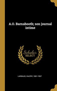 portada A.O. Barnabooth; Son Journal Intime (in French)