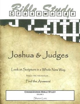 portada Crosswords Bible Study: Joshua and Judges (en Inglés)