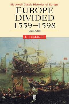 portada europe divided: 1559 - 1598 (en Inglés)