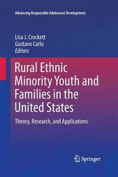 portada Rural Ethnic Minority Youth and Families in the United States: Theory, Research, and Applications (en Inglés)