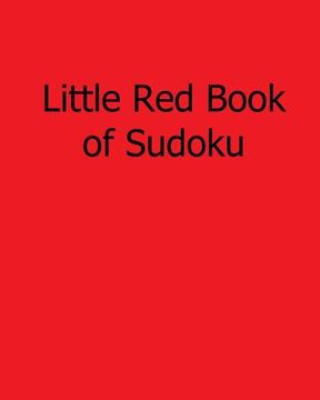 portada Little Red Book of Sudoku: Easy to Read, Large Grid Sudoku Puzzles