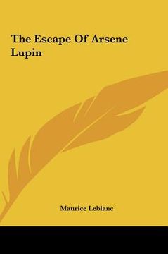 portada the escape of arsene lupin (in English)