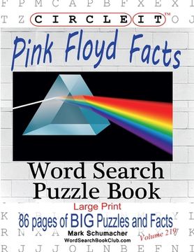portada Circle It, Pink Floyd Facts, Word Search, Puzzle Book 
