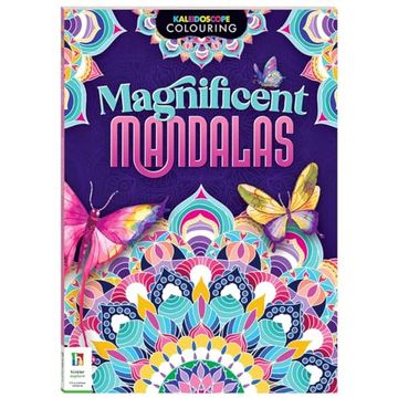 portada Kaleidoscope Colouring Magnificent Mandalas (en Inglés)