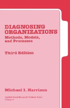 portada diagnosing organizations: methods, models, and processes (in English)